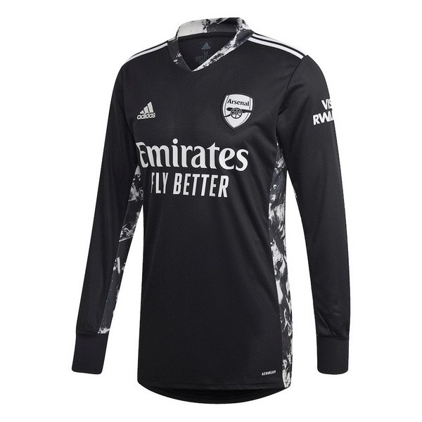 Tailandia Camiseta Arsenal Primera Equipación ML Portero 2020-2021 Negro